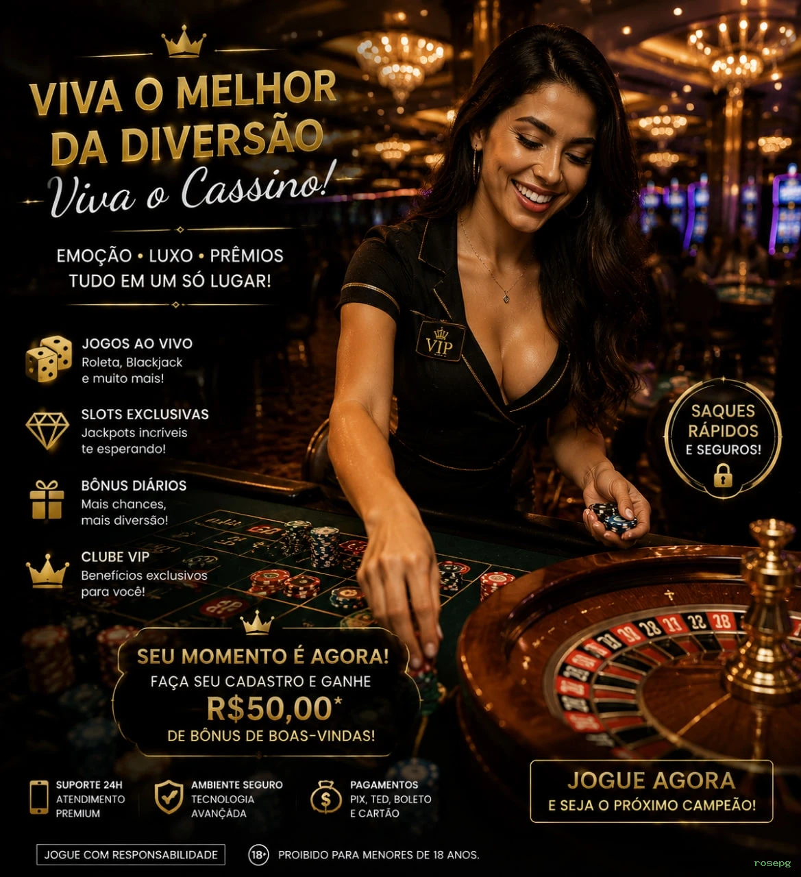 Promoção Relâmpago rosepg